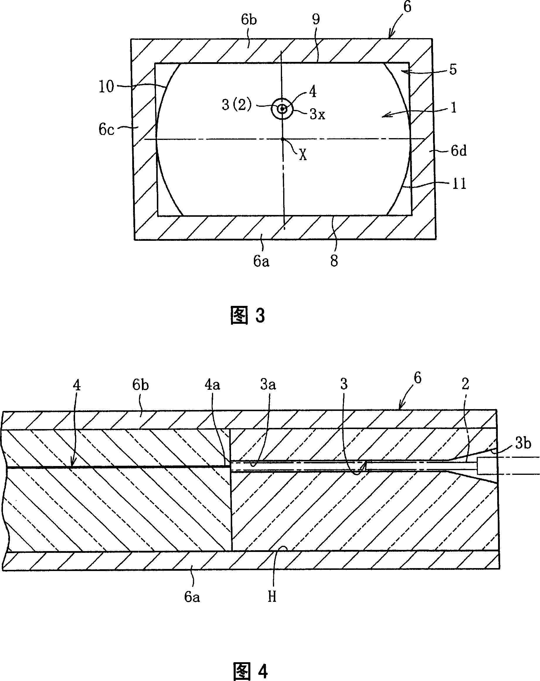 Capillary tube for holding optical fiber and connecting structure for optical component