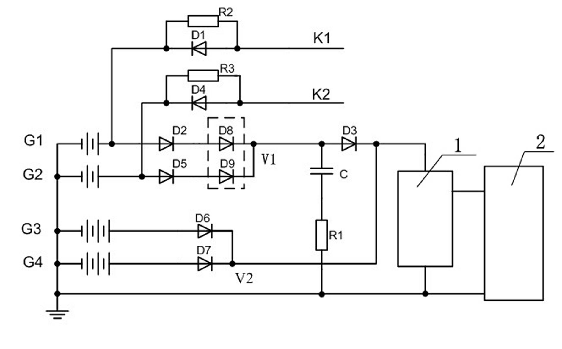 Combined Complementary Transient High Overload Uninterruptible Power Supply Module