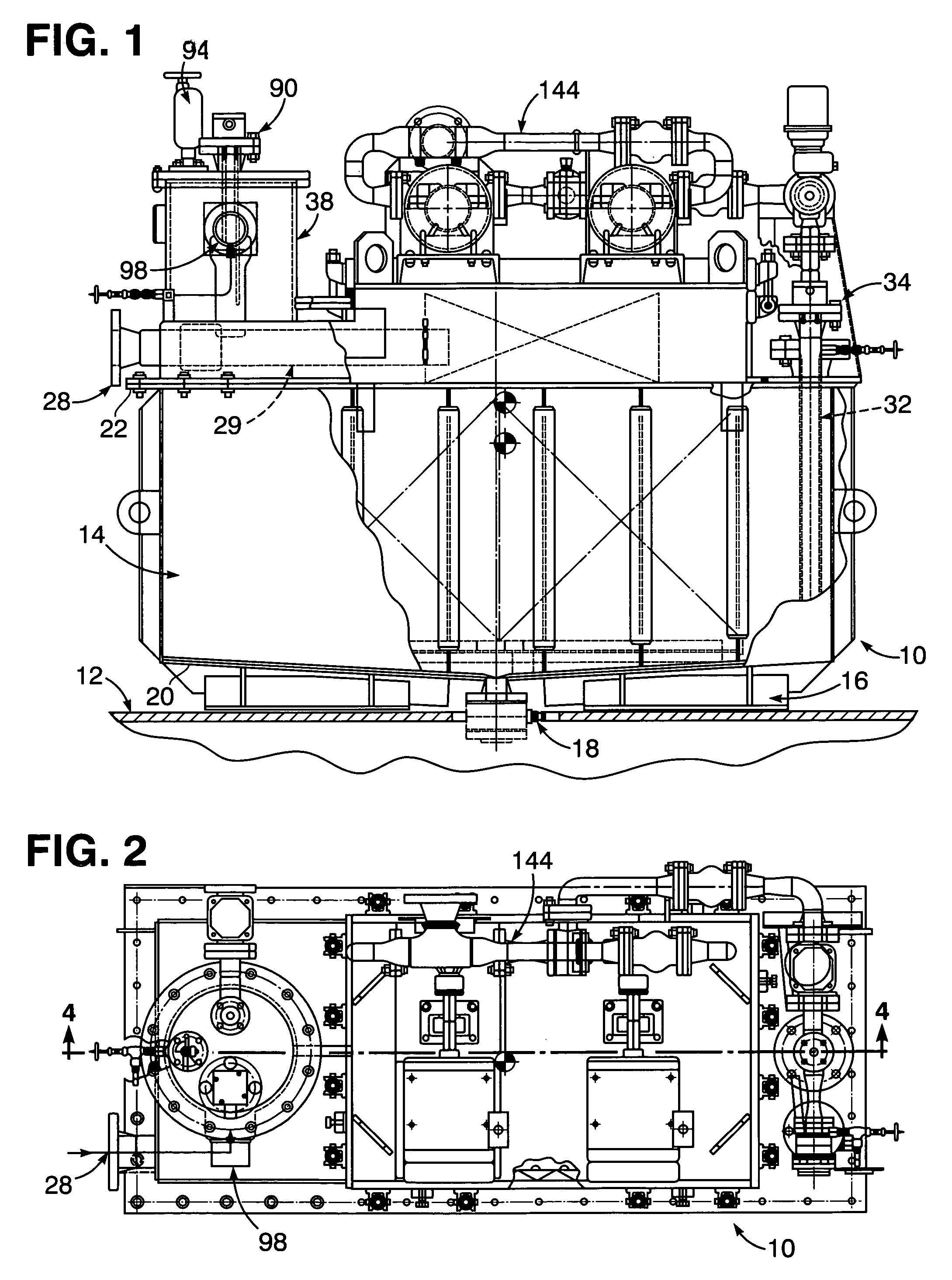 Oil/water separator with enhanced in-situ cleaning