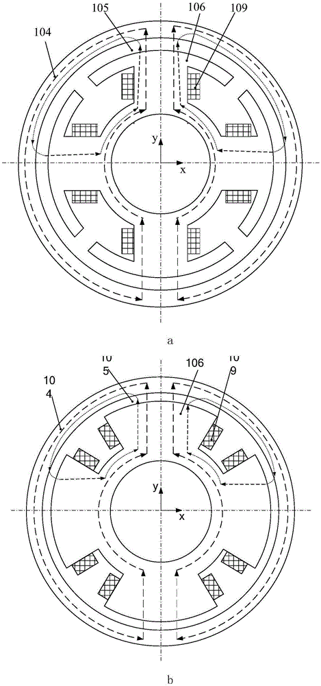 A four-degree-of-freedom magnetic levitation flywheel