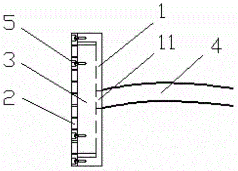 Flexible cloth clamp