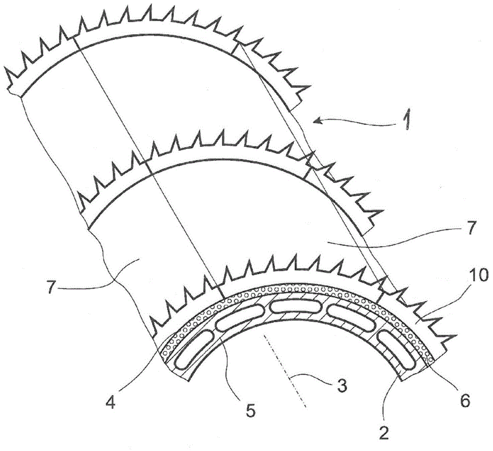 Circular combs for textile processing machines