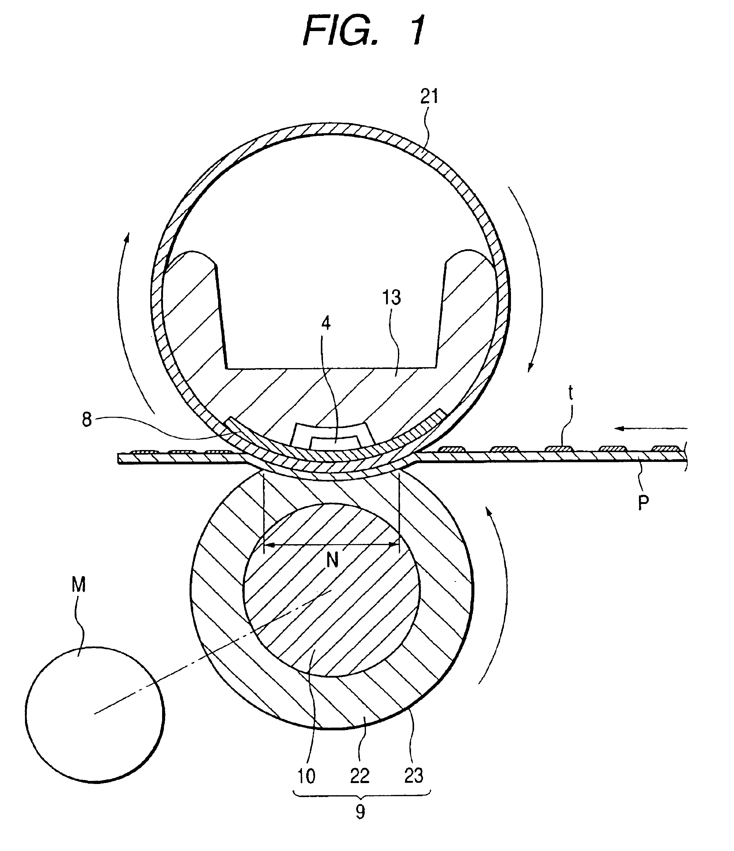 Heater having metallic substrate and image heating apparatus using heater