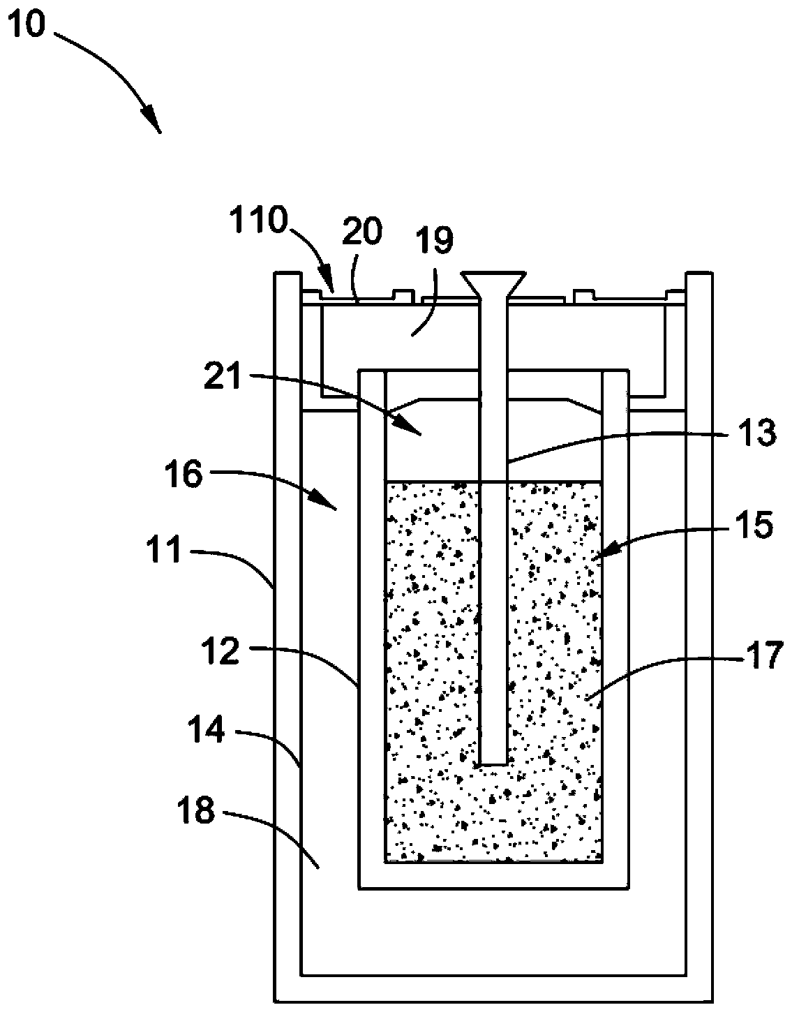 Method for manufacturing electrochemical battery