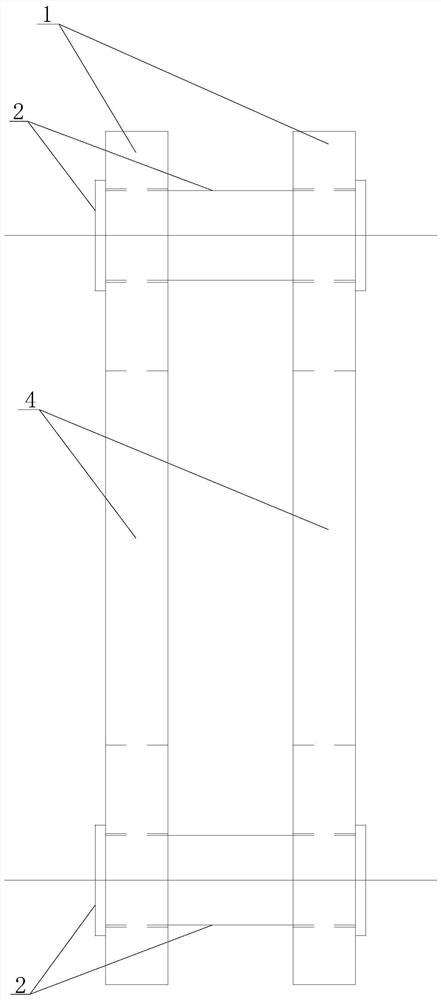 Machining and mounting method of rigid suspender of pedestrian suspension bridge