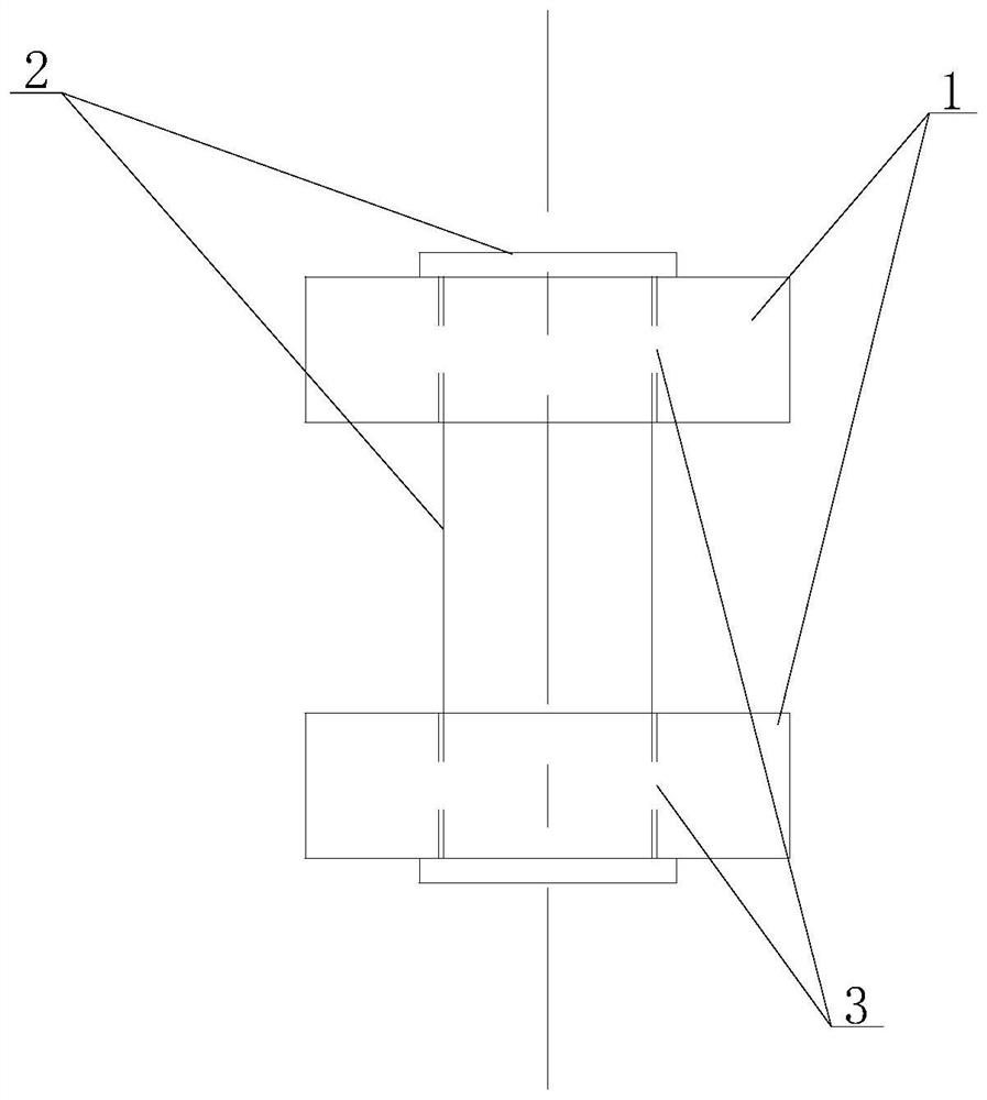 Machining and mounting method of rigid suspender of pedestrian suspension bridge