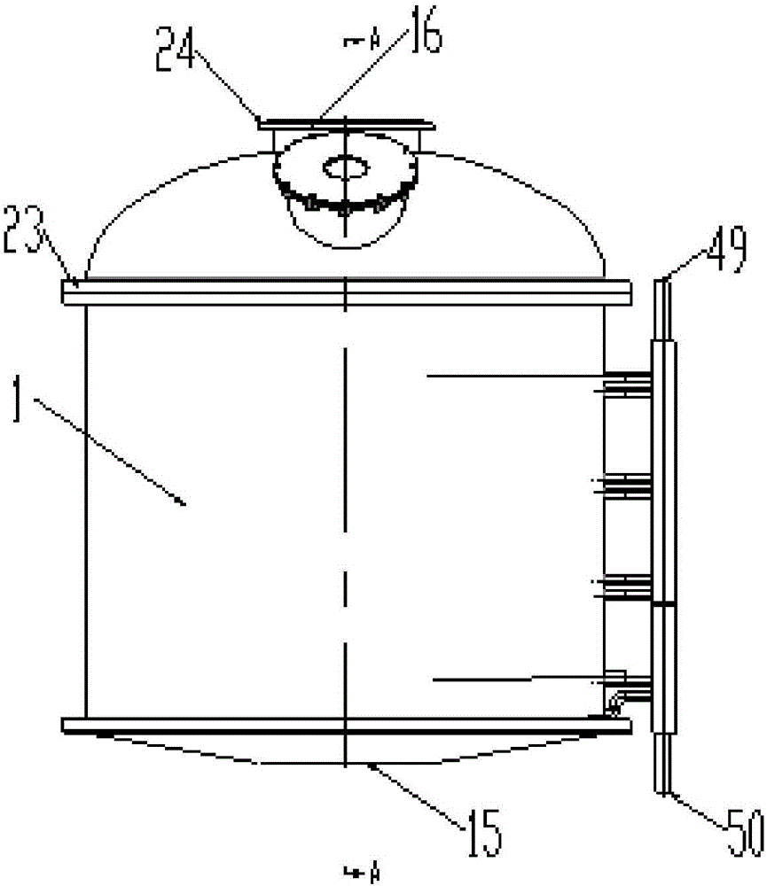 Annular spray evaporation device