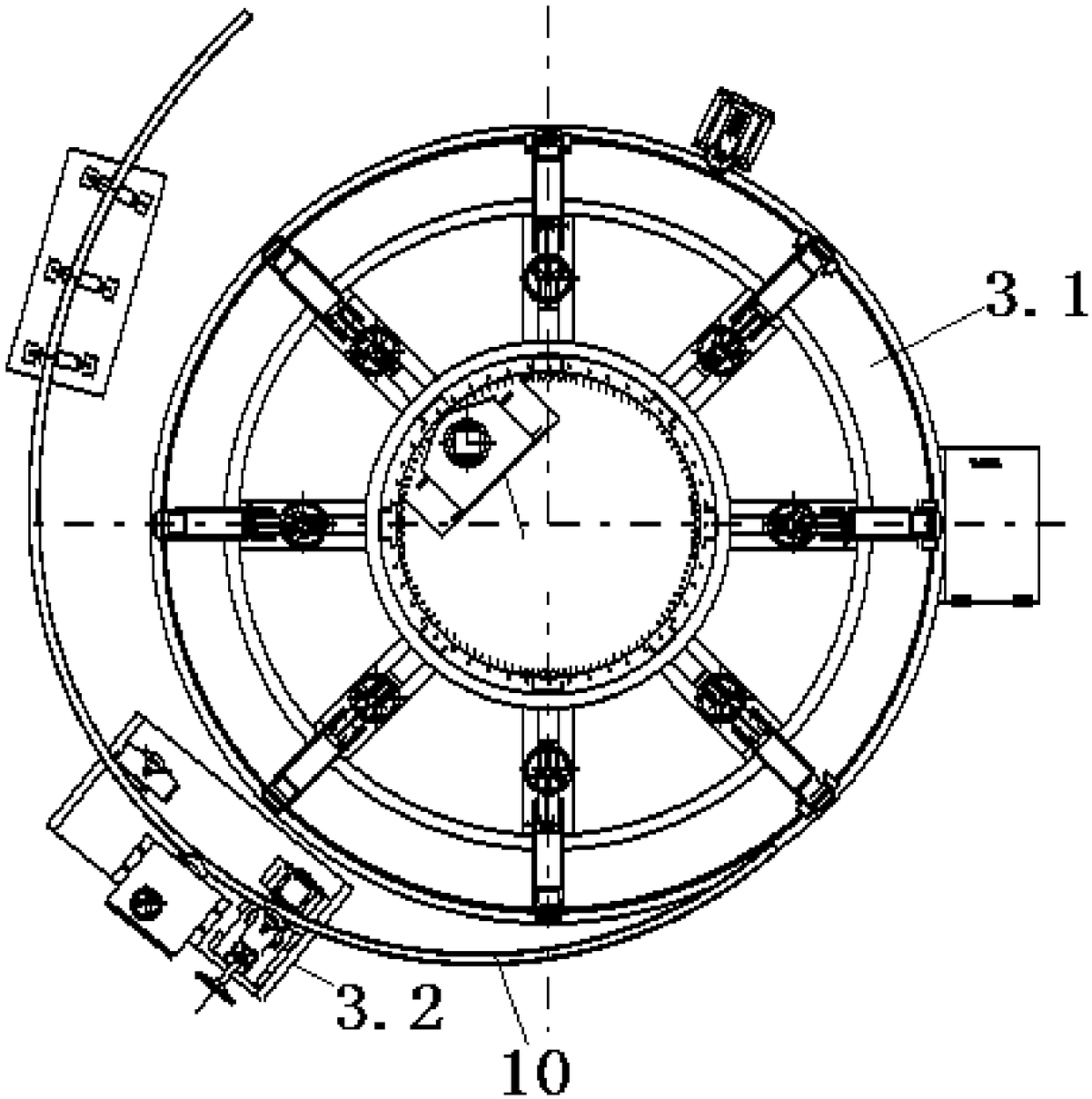 Bifilar winding system for manufacture of nuclear fusion polar field superconducting magnets