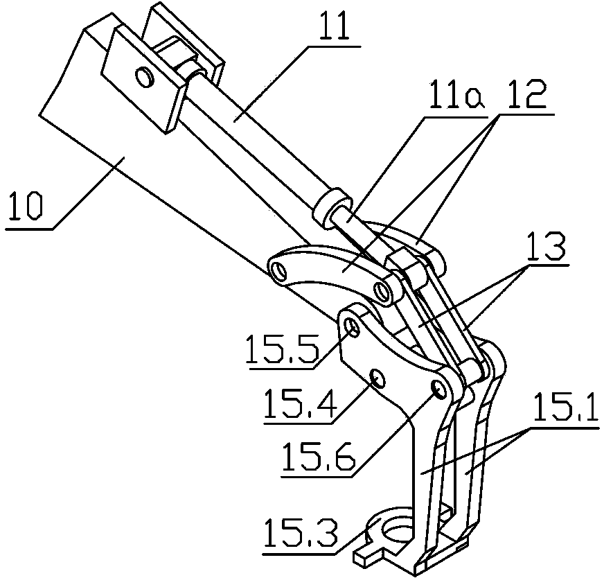 Movable type cantilever material sampling device