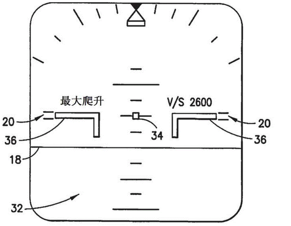 Primary flight display pitch- and power-based unreliable airspeed symbology