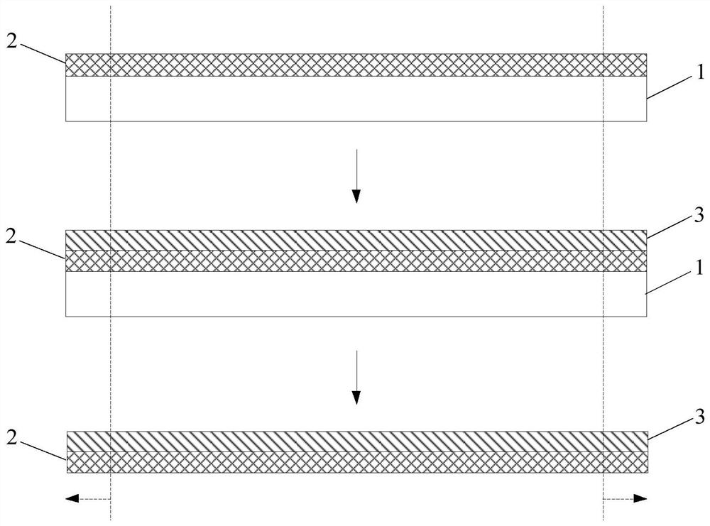 Pre-stretched substrate and manufacturing method thereof, electronic device and manufacturing method thereof