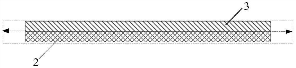 Pre-stretched substrate and manufacturing method thereof, electronic device and manufacturing method thereof