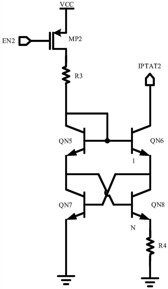 Positive temperature current generating circuit