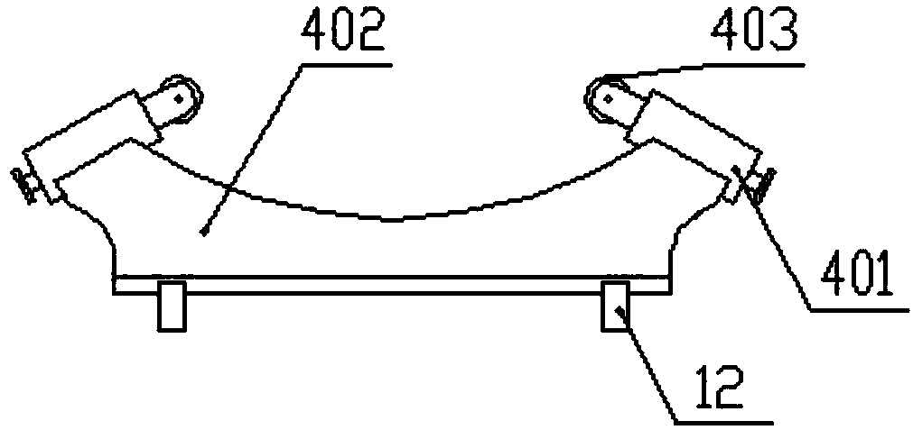 An electric pole mould repairing lathe