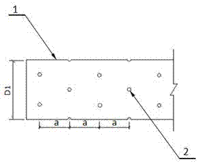 Reinforcing steel tube grouting anchor construction method applicable to retaining wall protection slope