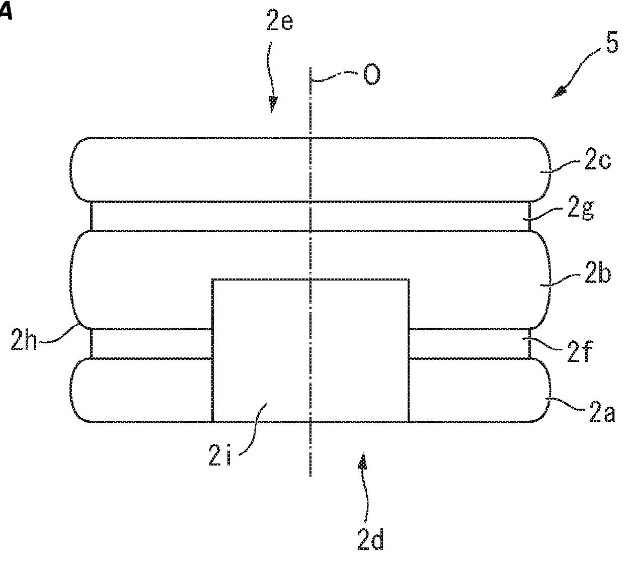 Device for sealing a vessel and method of manufacturing a sealed vessel