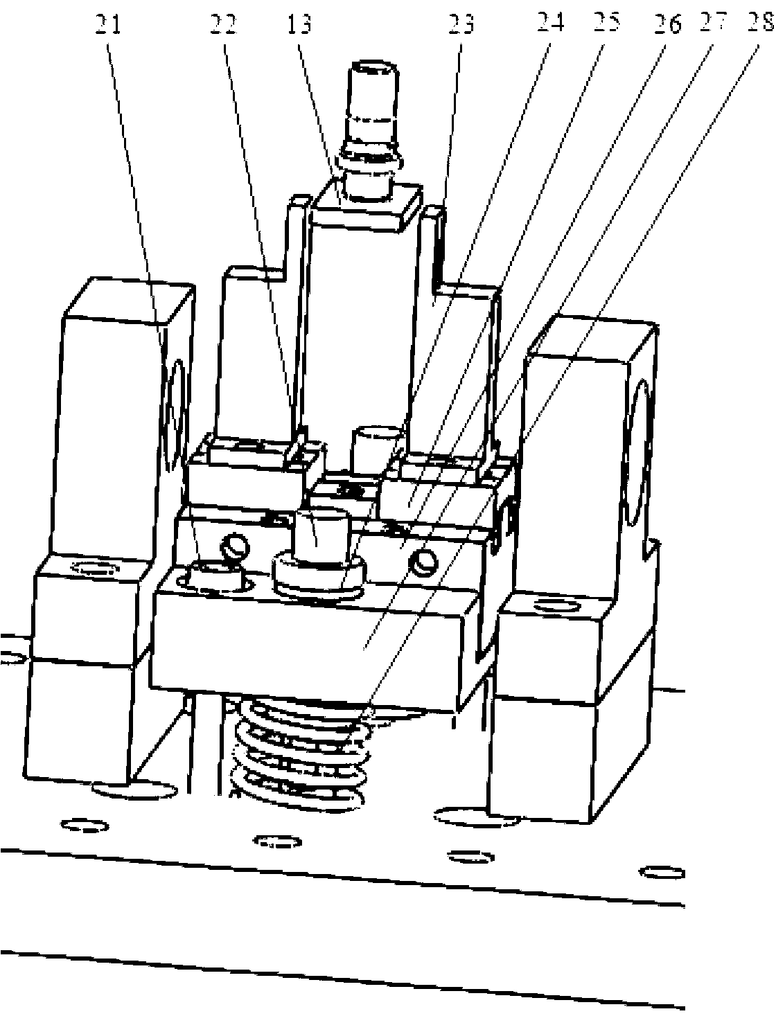 Micro part clamping device