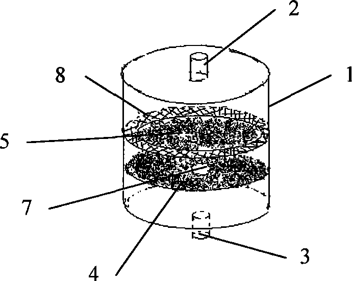 Multi-layer diaphragm structure perfusion bioreactor and application