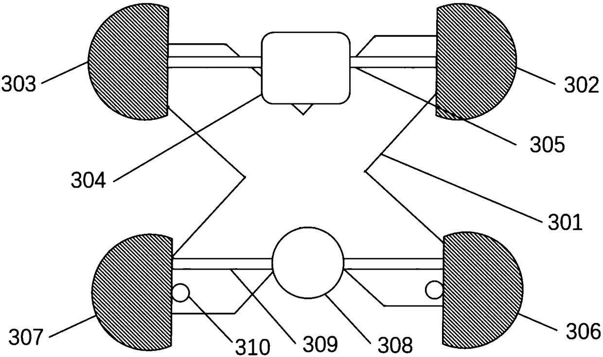 An artificial intelligence shopping device and its system applied to a smart business district