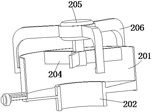 A kind of packaging device for spicy stick packaging