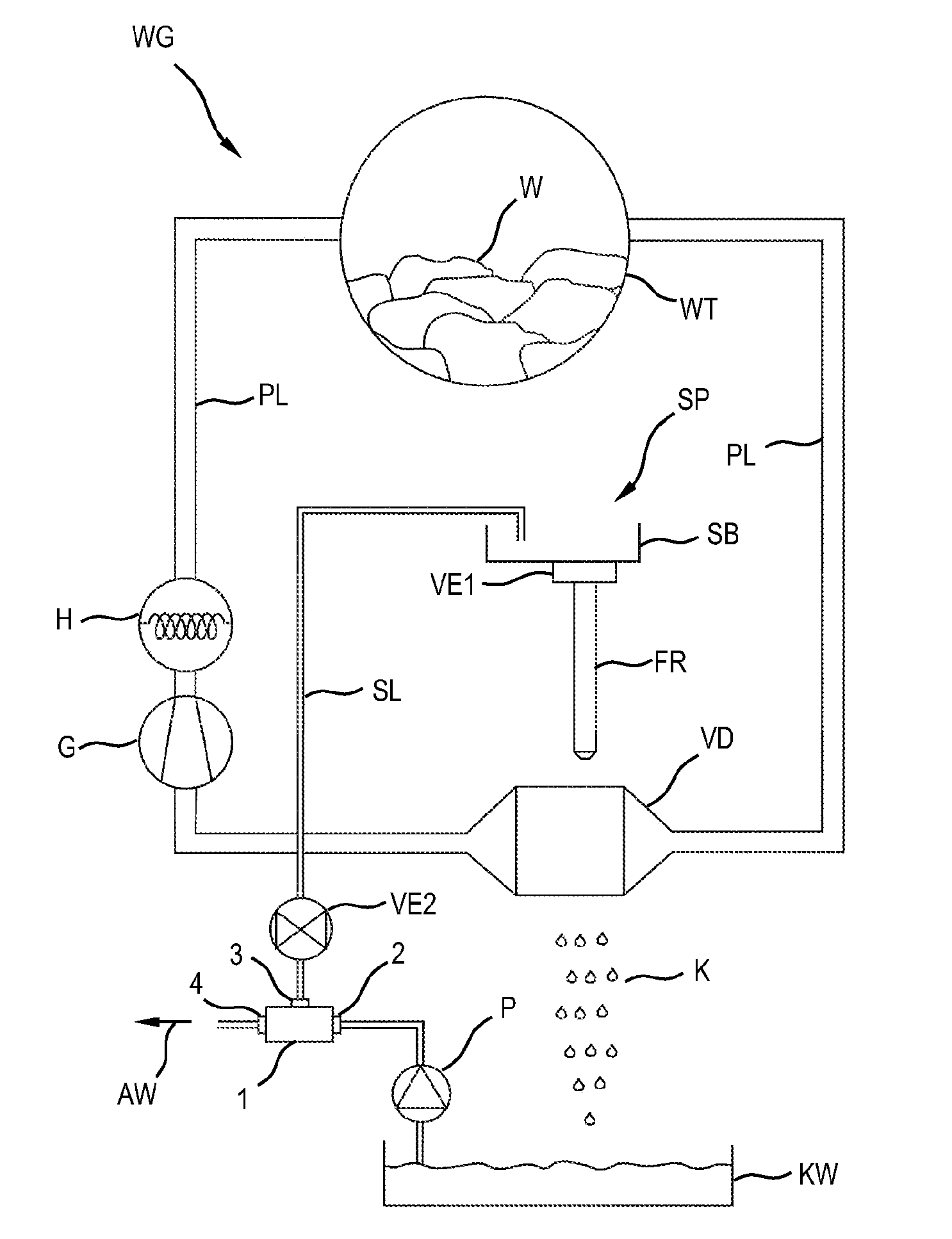 Household laundry dryer condensate filtering apparatus and method