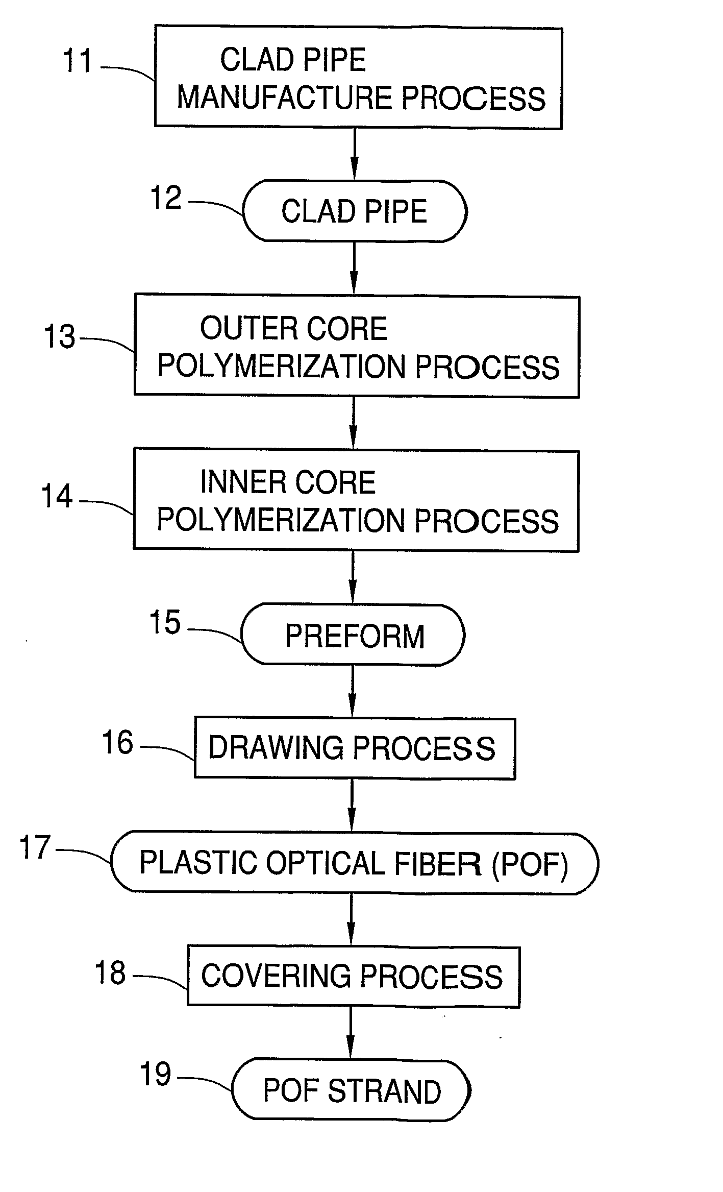 Plastic Optical Fiber And Method For Manufacturing The Same