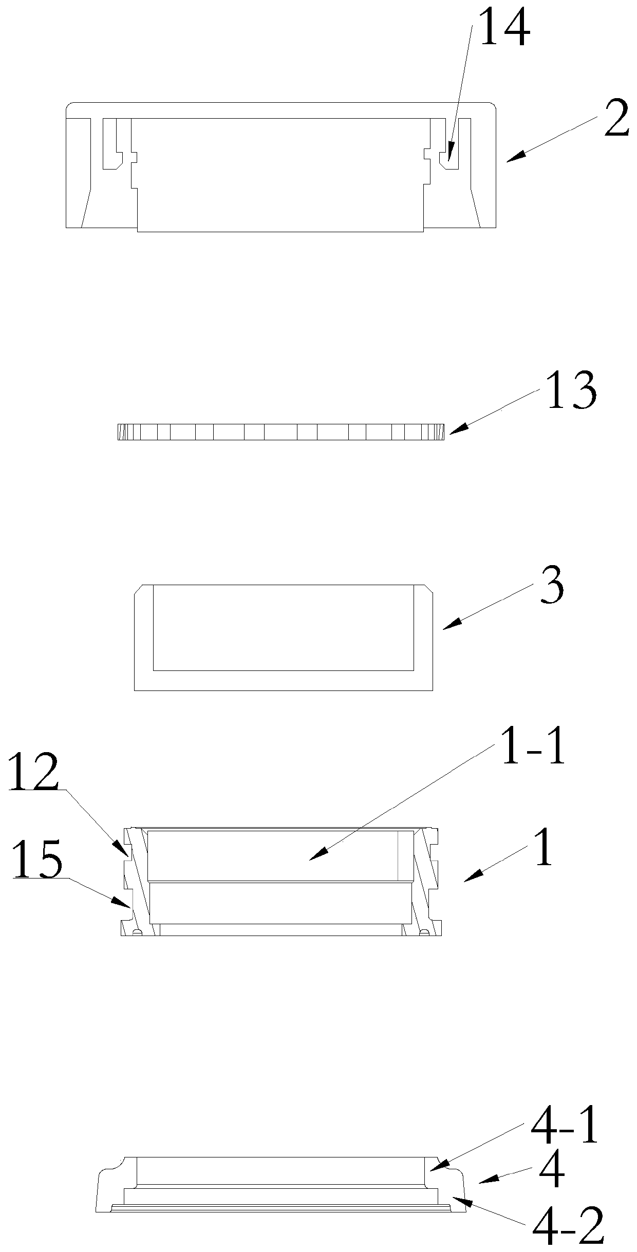 Fixing device for wall hanging piece