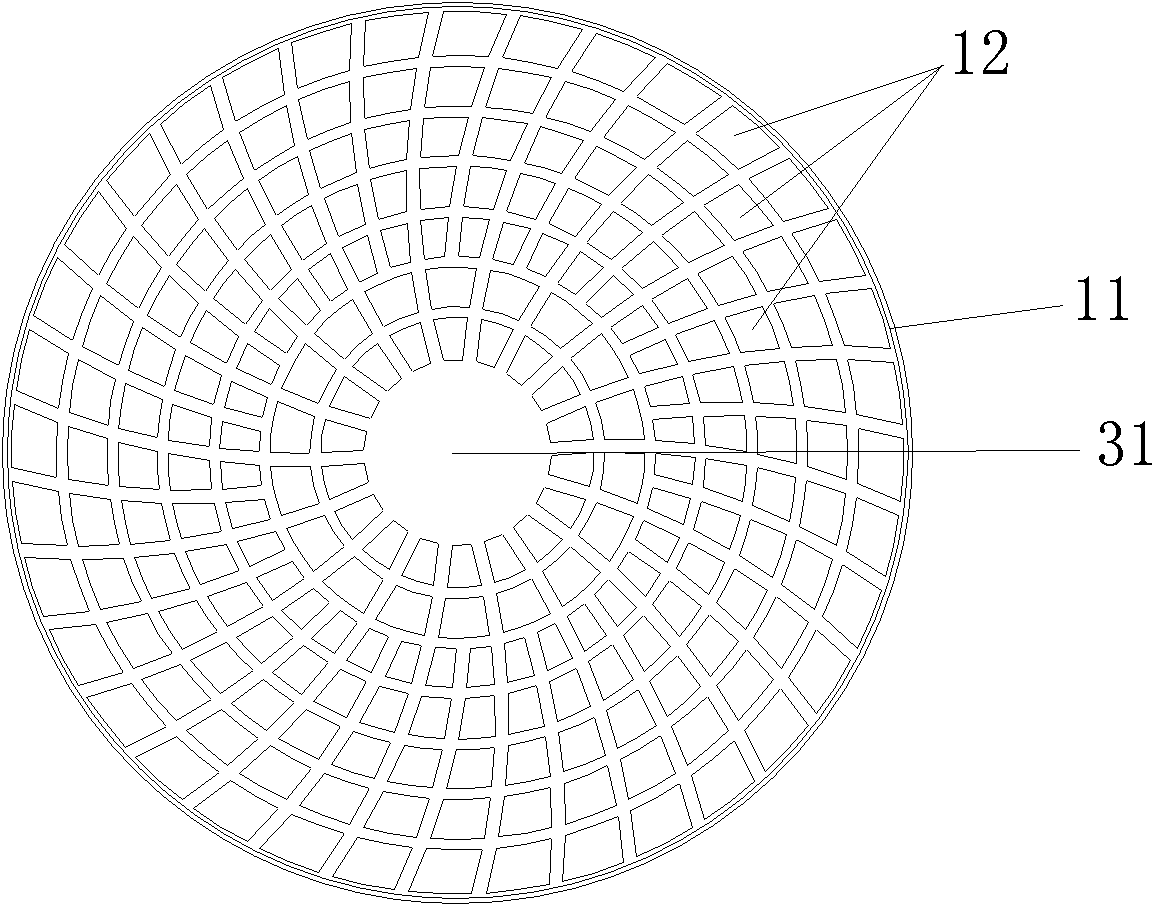 Brazed diamond flexible abrasive disc and manufacturing method thereof