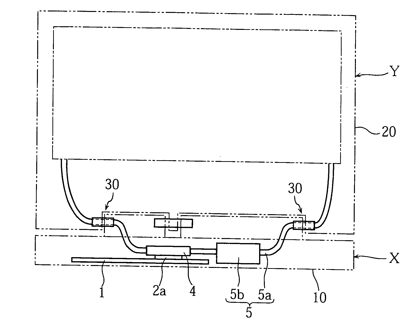Cooling structure for electronic equipment