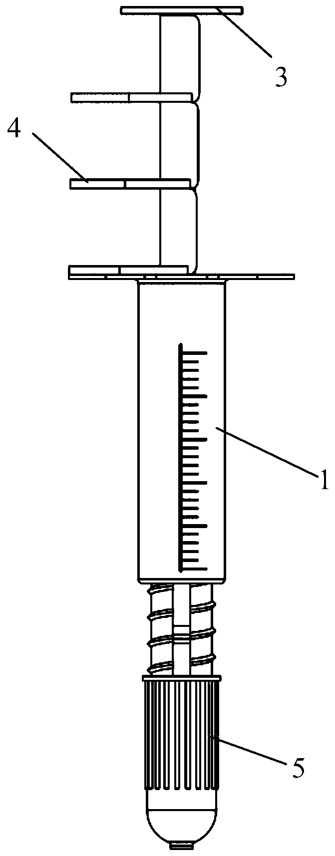 Injector capable of pre-loading medicines and preventing pricking wound