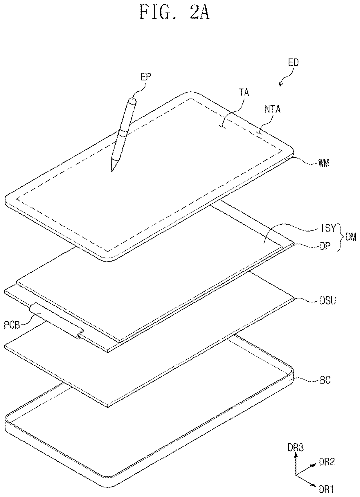 Display device and portable device having the same