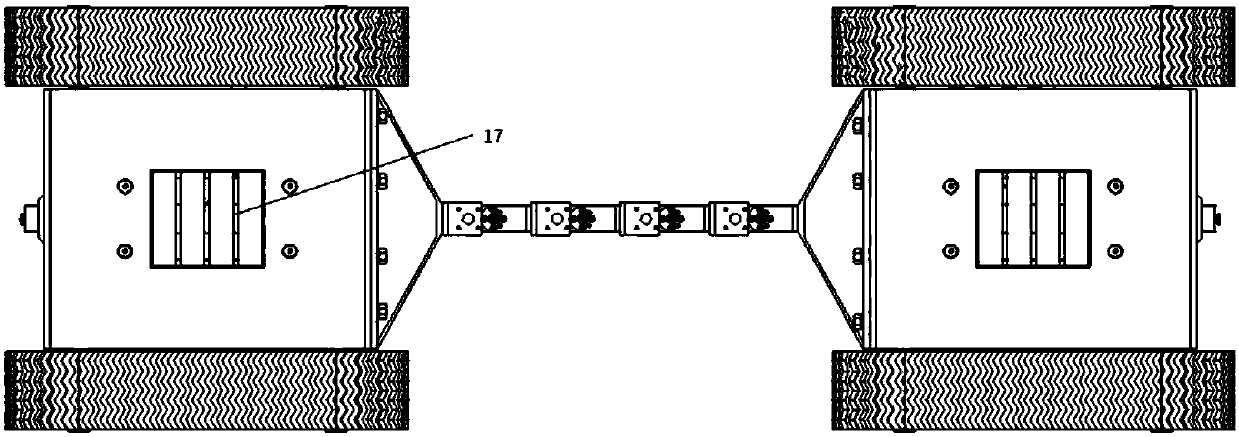 Robot visual system for mine rescue and control method for robot visual system