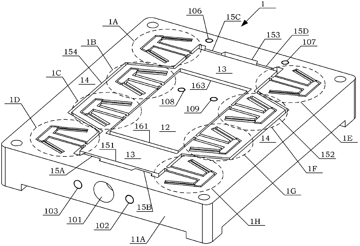 Flexible Roberts mechanism based force sensor realizing two-stage force resolutions