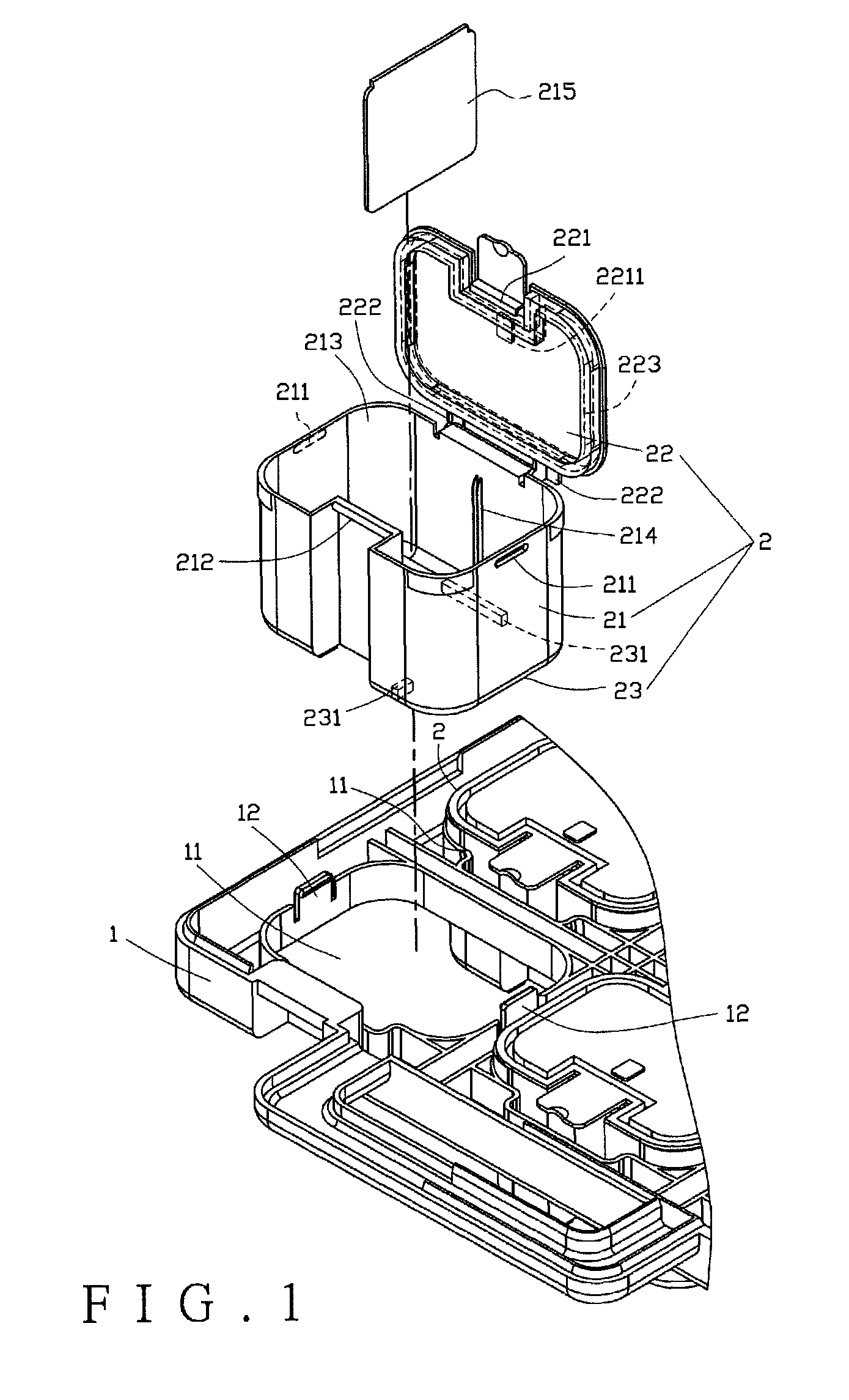 Carrier unit for carrying parts boxes