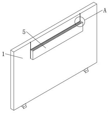 A highly waterproof liquid crystal display assembly