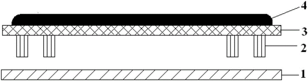 Thickening method for metalized layer of LTCC substrate