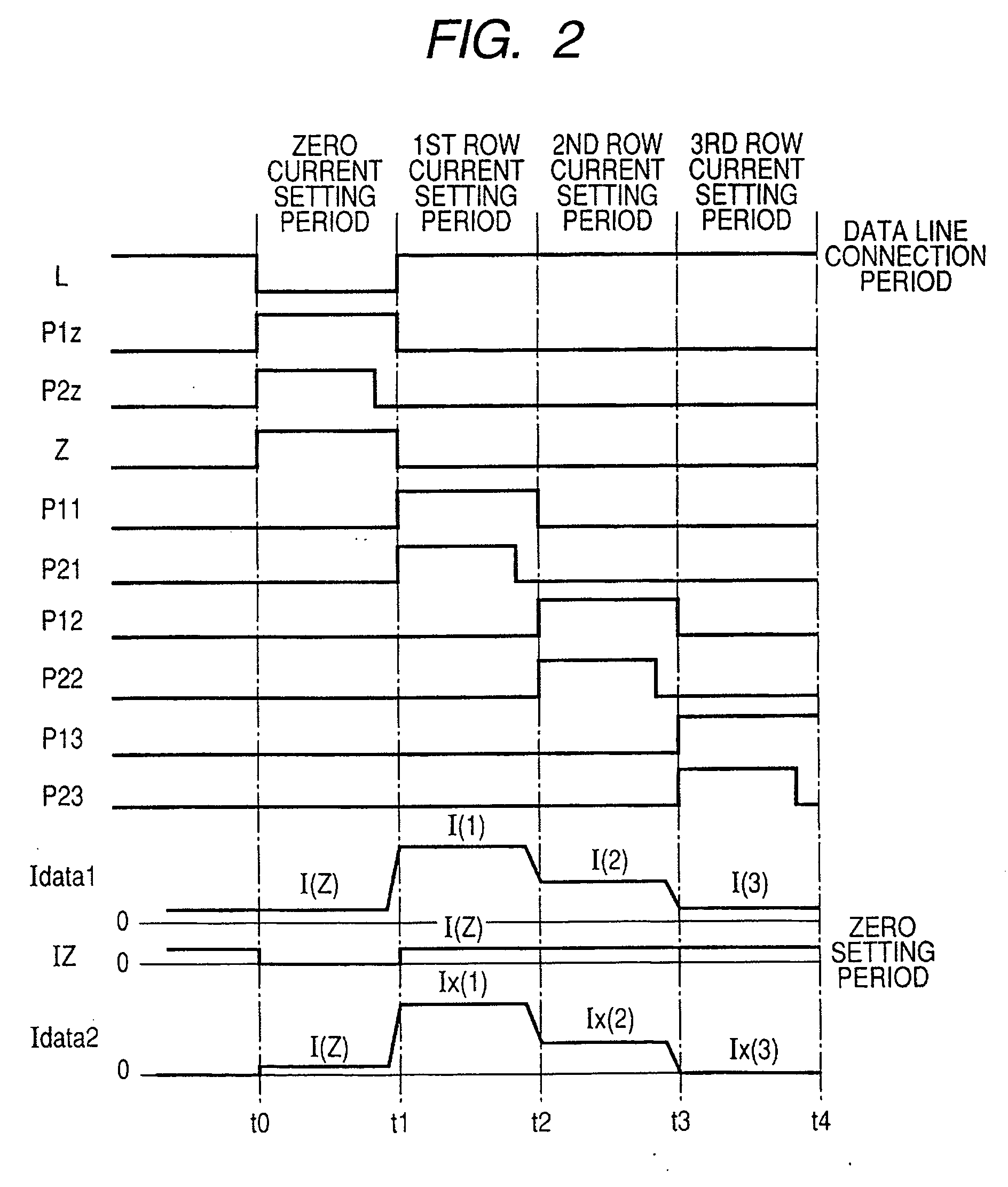 Current programming apparatus and matrix type display apparatus