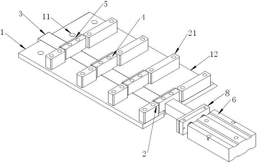 Linkage clamping multi-profile mechanism