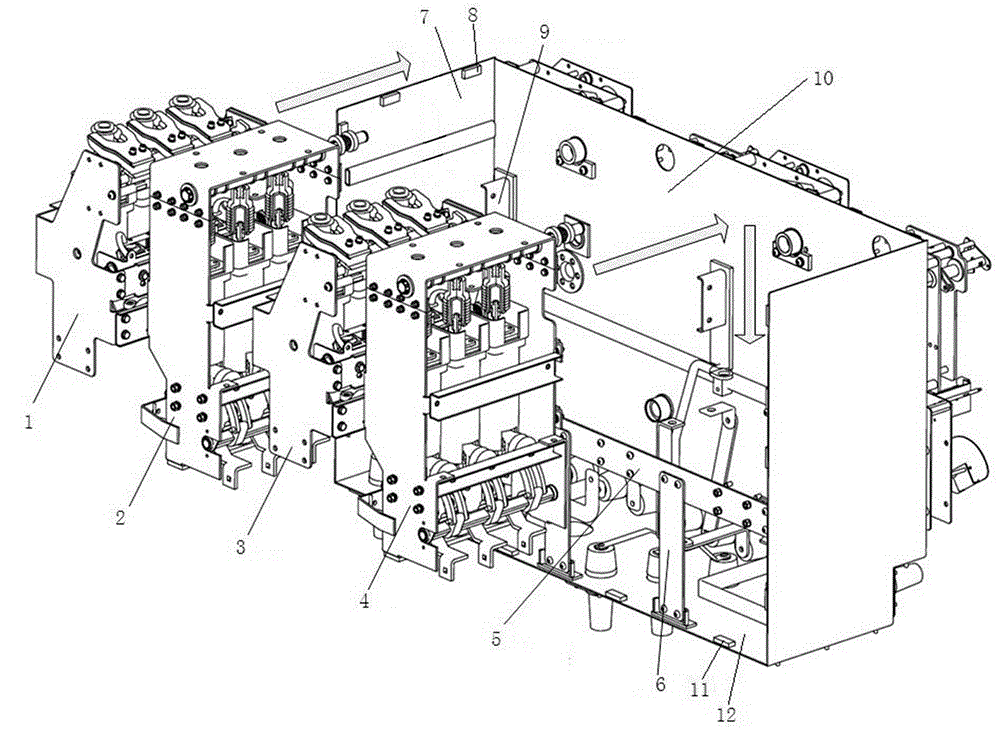 Box-sharing type ring network cabinet