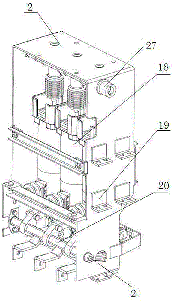 Box-sharing type ring network cabinet