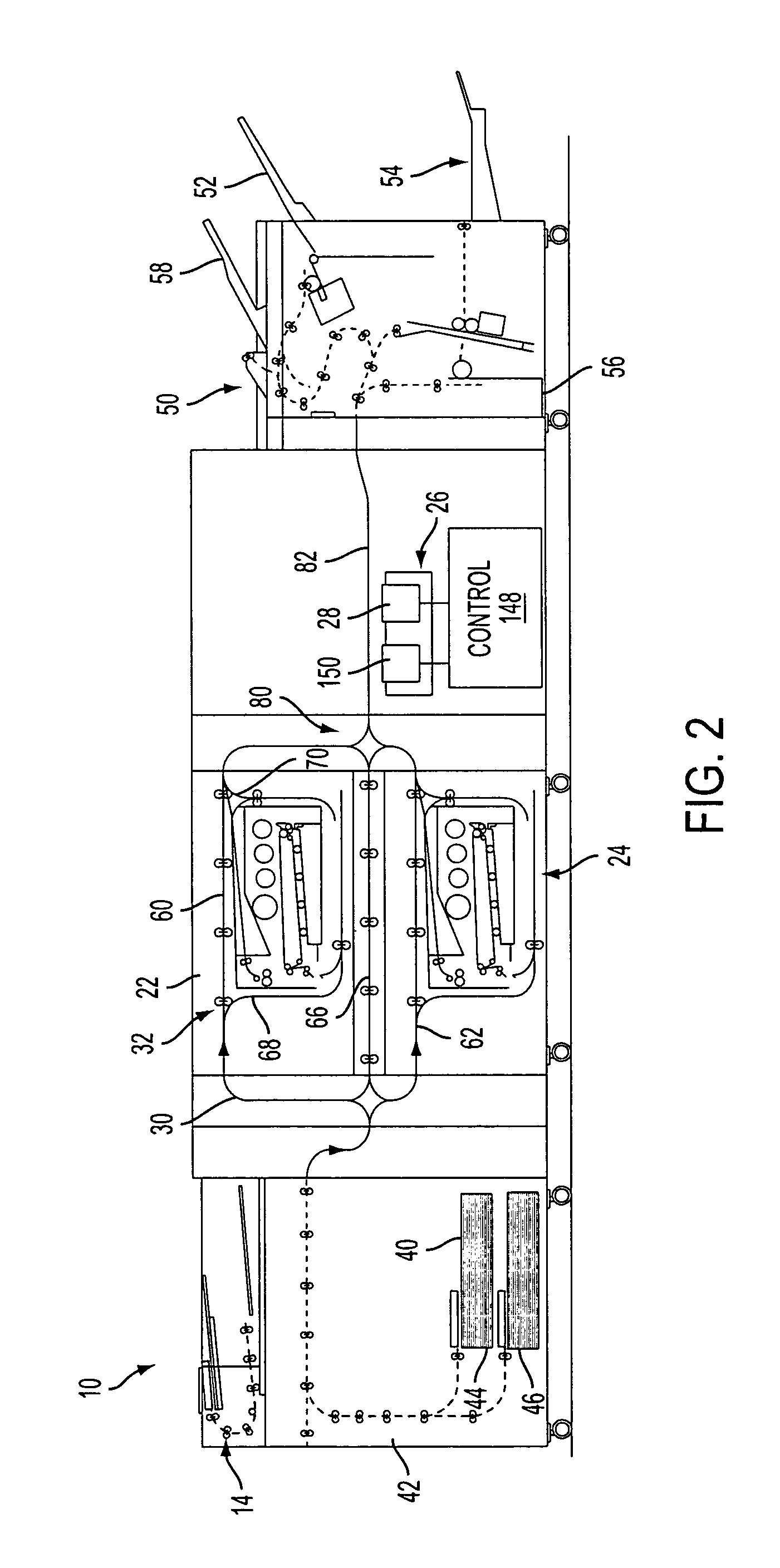 Gray balance for a printing system of multiple marking engines