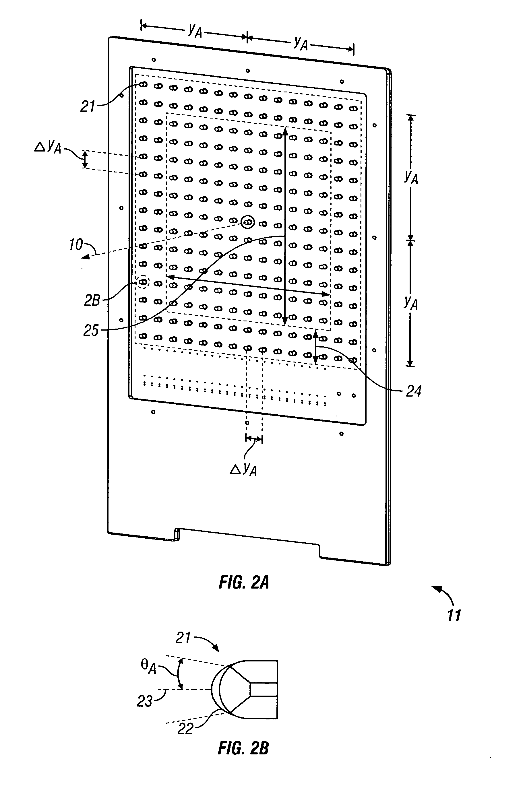 Wide field collimator