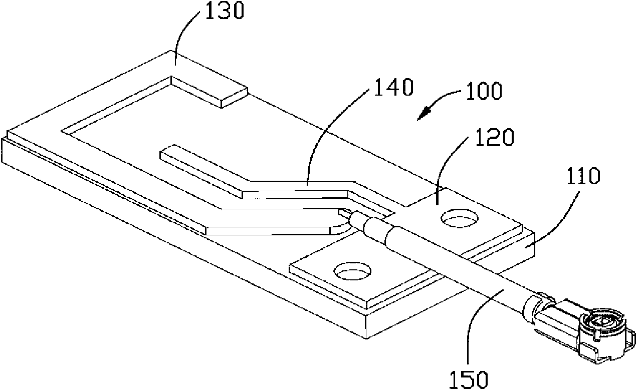 Slice antenna and manufacturing method thereof