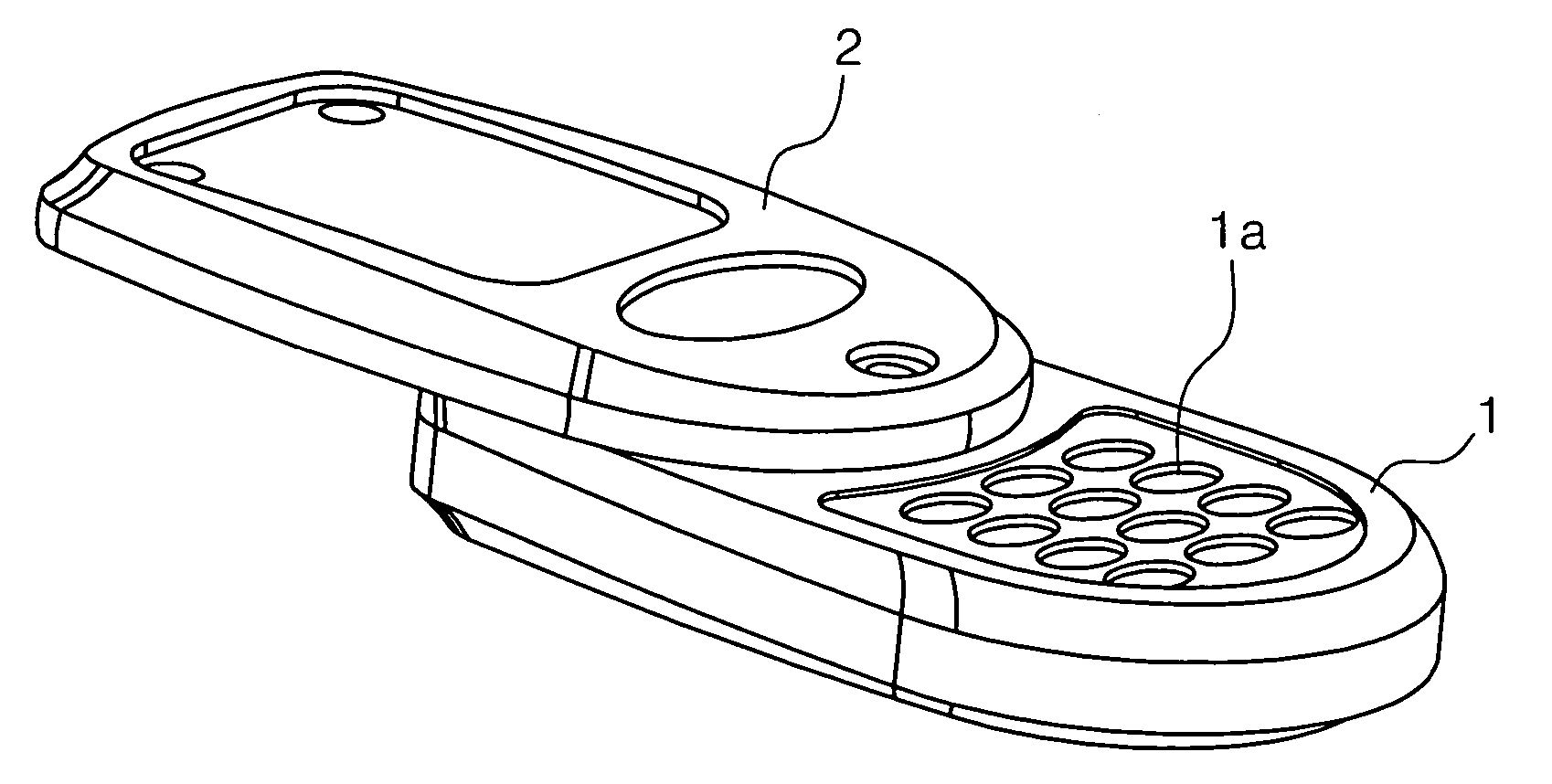Apparatus for opening and closing cover of cellular phone