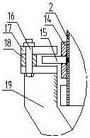 Rotary transfer scraper conveyor