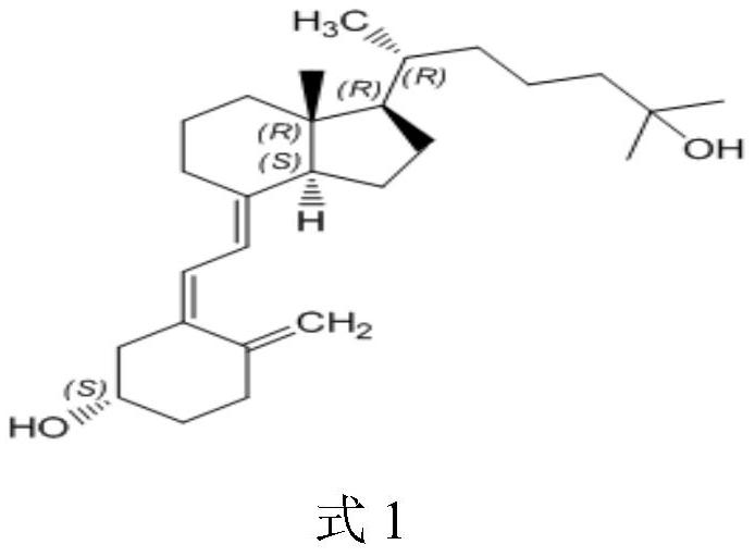 Emulsion composition containing 25-hydroxyvitamin d3 and preparation method thereof