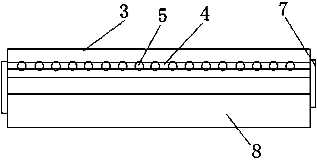 Glass substrate packing paper static electricity elimination and grabbing device and method