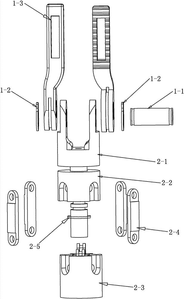Flexible multi-joint surgical instrument for robot assisted minimally invasive surgery