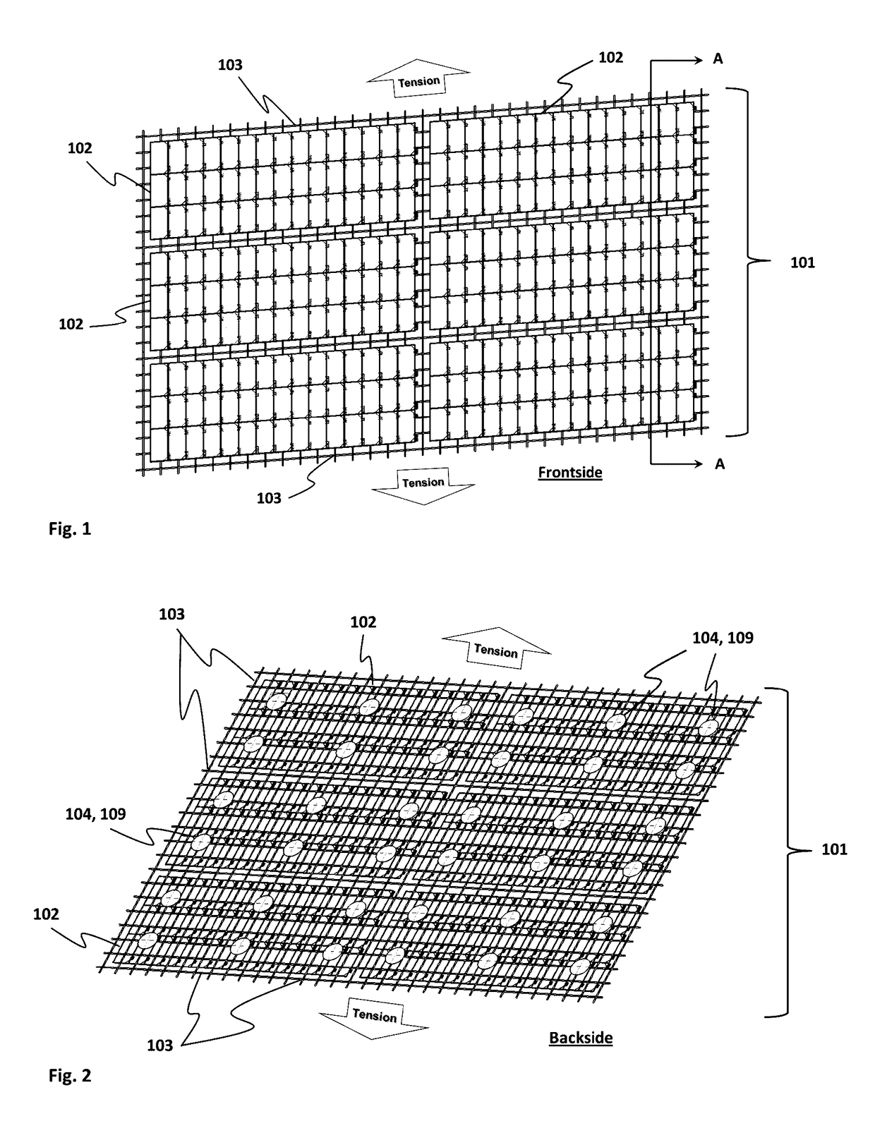 Integrated modular photovoltaic blanket assembly for space solar array