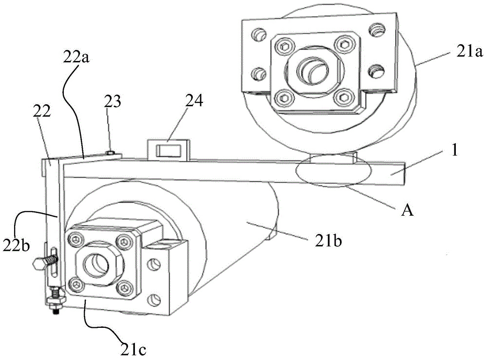 High-precision withdrawal and straightening machine roller zero calibration device and method